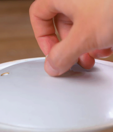 關火后燜5分鐘。