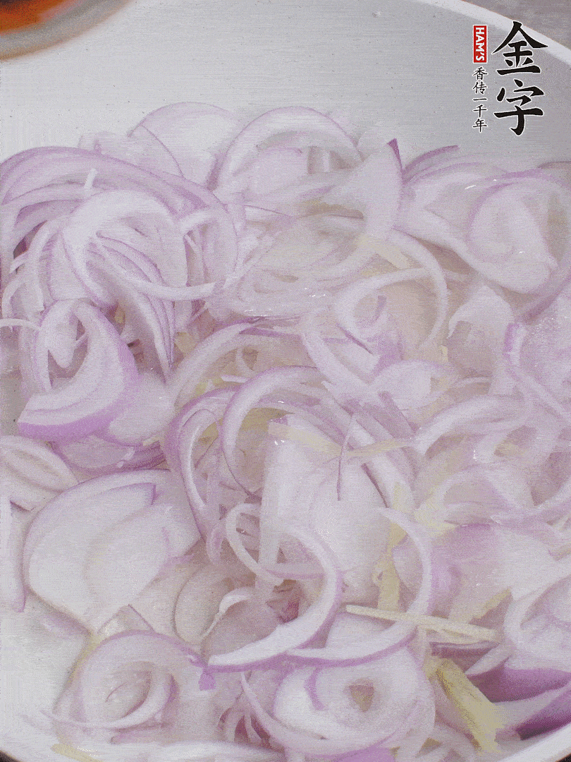 加2勺金字火腿XO醬。