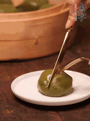 軟軟糯糯，香味可以秒殺99%的成品青團